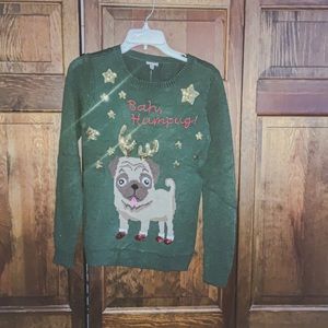 CHARLOTTE RUSSE Women’s Green Christmas Sweater